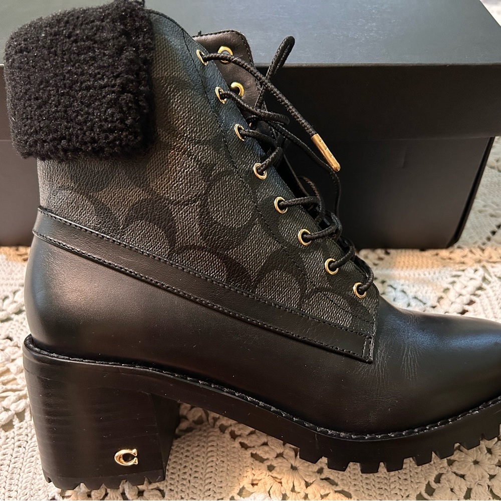 JILL LEATHER BOOT BLACK US 7.5 B Never worn still brand new. - Picture 4 of 13